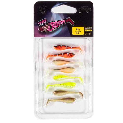 Wildhunter.ie - Fox Rage | Micro Fry Mixed Colour Lure Pack -  Jig & Dropshot Lures