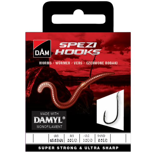 Load image into Gallery viewer, DAM | Spezi Worms Hooks - Single Style Hooks