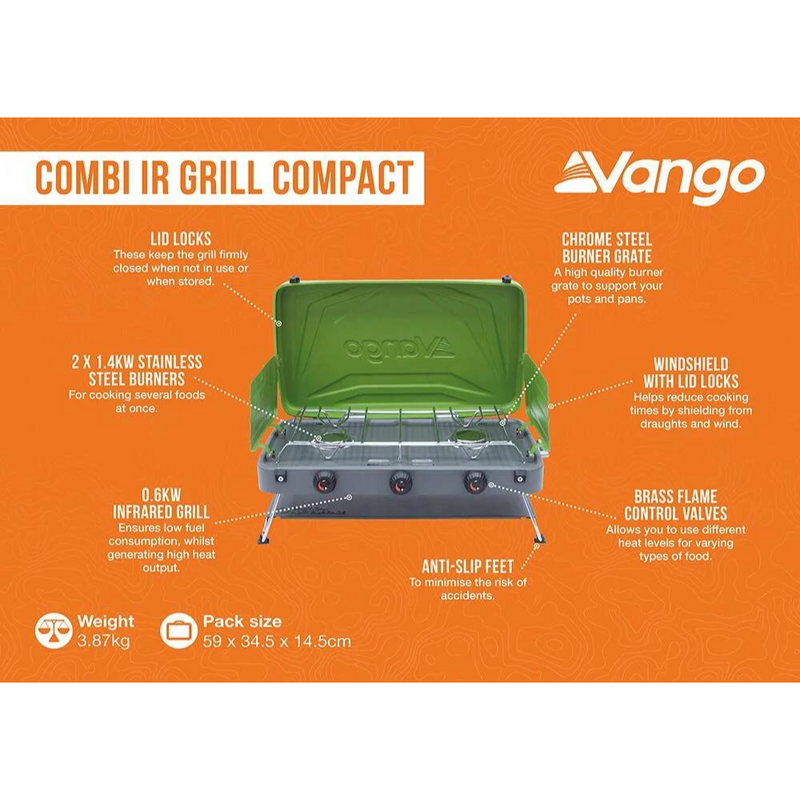Load image into Gallery viewer, Vango | Combi IR Grill Compact - Portable Cookers