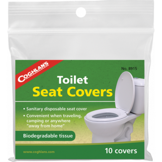 Coghlan | Toilet Seat Covers | pack of 10 - Camping Accessories