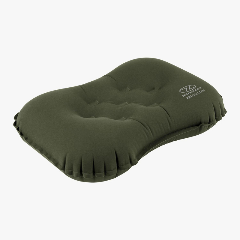Load image into Gallery viewer, Highlander | Nap Pak Camping Air Pillow | Olive - Mats and Beds