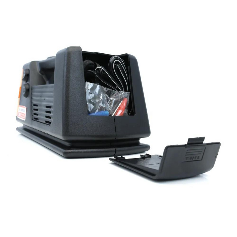 Load image into Gallery viewer, Streetwize | 300PSI 12V 3-in-1 Analogue Air Compressor With LED Torch (Oblong-Style) - Pumps