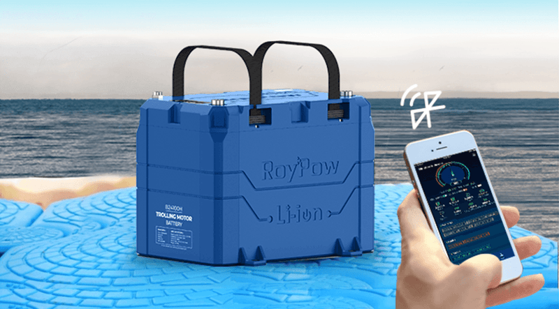 Load image into Gallery viewer, RoyPow | 12V 100 amphr LiFePO4 Battery Ideal For Trolling Motors - Batteries