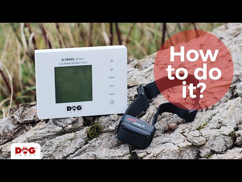 Load and play video in Gallery viewer, Dog Trace | Electronic invisible fence d-fence 6th SENSE | black