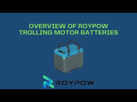 Load and play video in Gallery viewer, RoyPow | 24V 100 amphr LiFePO4 Battery Ideal For Trolling Motors