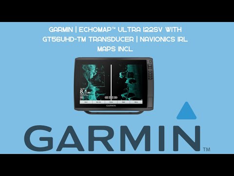 Load and play video in Gallery viewer, Garmin | ECHOMAP™ Ultra 122sv With GT56UHD-TM Transducer | Navionics IRL maps incl
