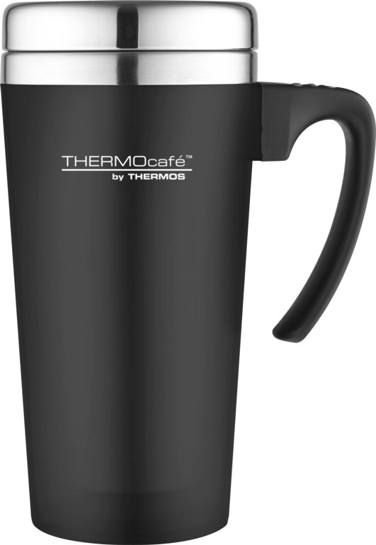 Load image into Gallery viewer, Wildhunter.ie - Thermos | Soft Touch Travel Mug | 420ml | Black - Camping Flasks