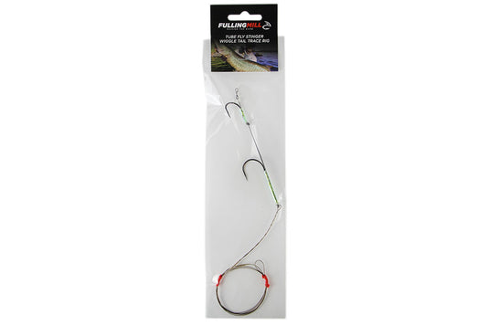 Wildhunter.ie - Fullingmill | Tube Fly Stinger Wiggle Tail Trace Rig -  Predator Rig Making
