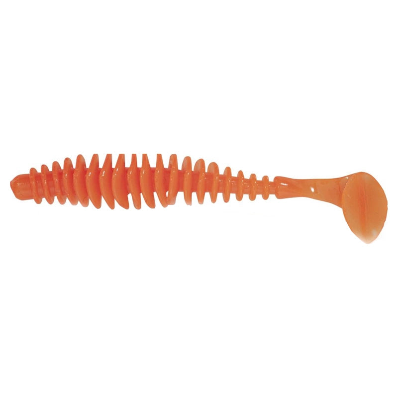 Load image into Gallery viewer, Wildhunter.ie - Magic Trout | T-Worm Paddler Cheese | 5.5cm | 1.5g | 6pcs - Predator Lures