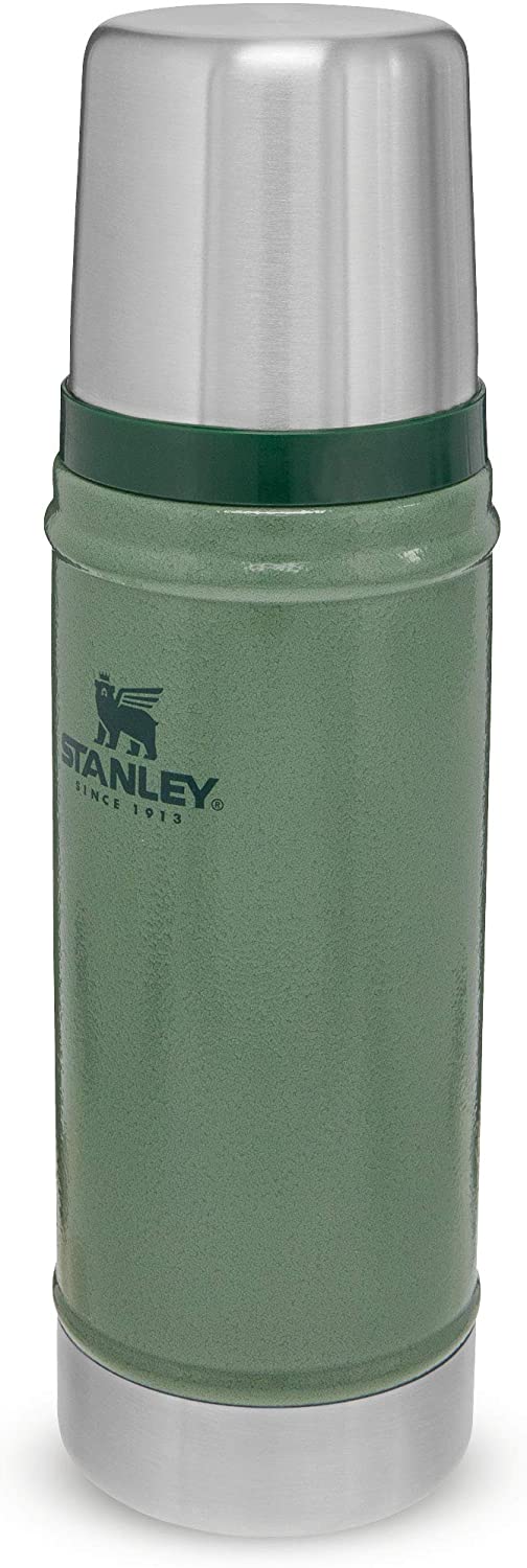 New STANLEY Classic Vacuum Insulated 1.9 Litre Thermos Flask Black Green  Navy