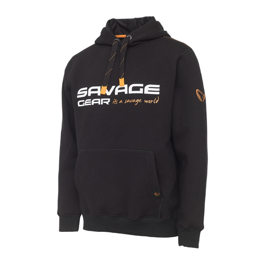 Wildhunter.ie - Savage Gear | Cosmo Hoodie | Black Ink -  Fishing Jumpers