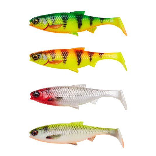 Wildhunter.ie - Savage Gear | 3D River Roach | Dark Water Mix | 4pcs -  Predator Lures