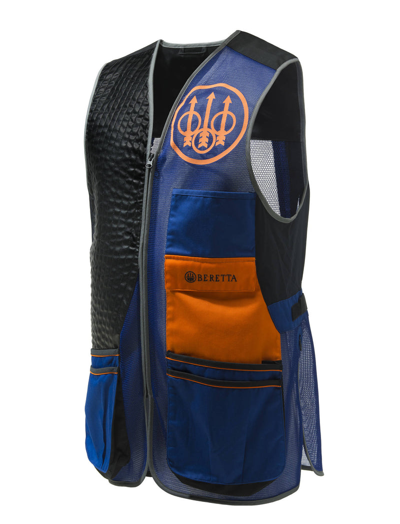 Load image into Gallery viewer, Wildhunter.ie - Beretta | Sporting EVO Vest | Blue/Black/Orange - Hunting Vests