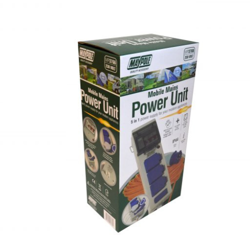 Load image into Gallery viewer, Wildhunter.ie - Maypole | USB 230V 13A Mobile Mains Power Unit - Car & Caravan Accessories