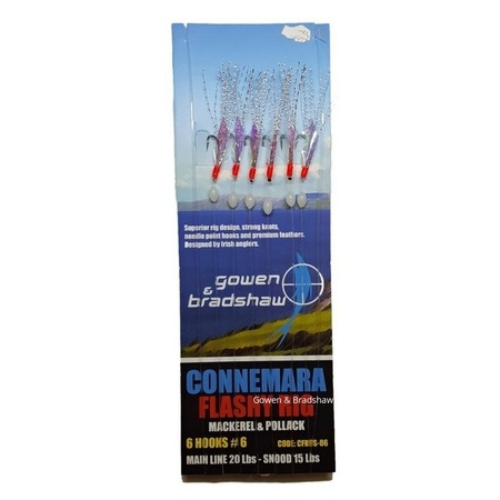 Wildhunter.ie - Gowen & Bradshaw | Connemara Flashy Rig Silver | 6hk |