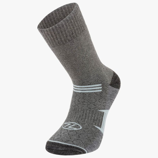 Wildhunter.ie - Highlander | Trek Combed Cotton Socks | Grey -  Socks