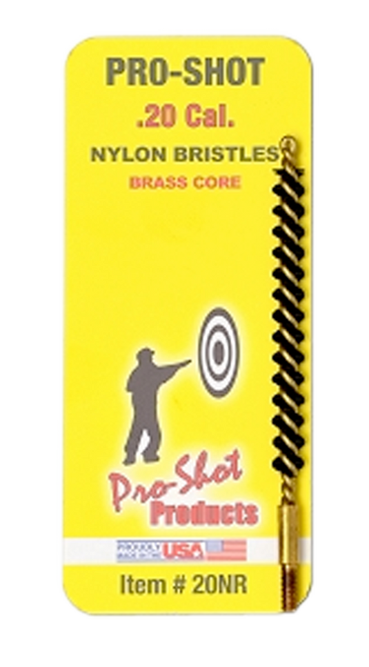 Wildhunter.ie - Pro-Shot | 20NR Nylon Rifle Brush | .20 Cal -  Gun Cleaning Kits