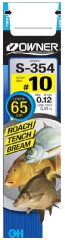 Load image into Gallery viewer, Wildhunter.ie - Owner | S-354 Chika Hook to Nylon - Coarse Fishing Hooks