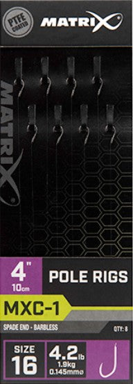 Load image into Gallery viewer, Wildhunter.ie - Matrix | MXC-1 4" Pole Rigs - Coarse Fishing Accessories