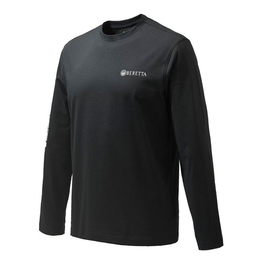 Wildhunter.ie - Beretta | Team T-Shirt | Long Sleeves | Black -  Hunting Tshirts