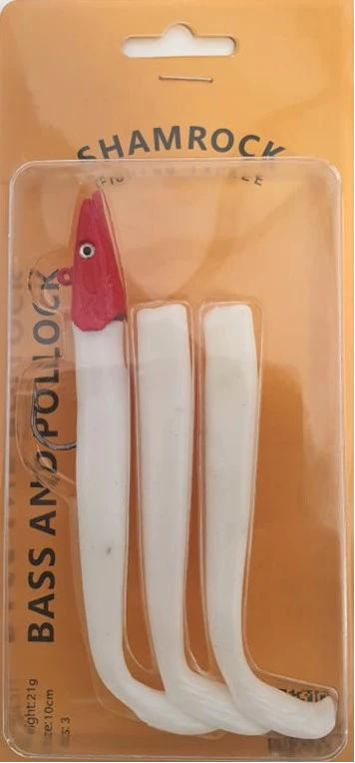 Load image into Gallery viewer, Wildhunter.ie - Shamrock Tackle | Rigged Sandeels - Sea Fishing Lures