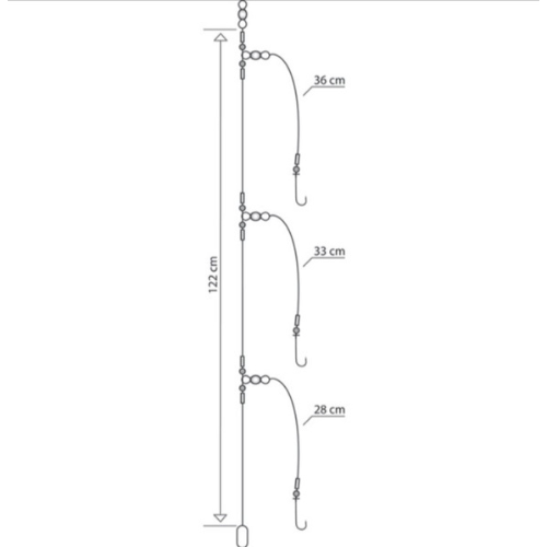 Wildhunter.ie - Mustad | Three Hook Flapper Rig -  Predator Rig Making