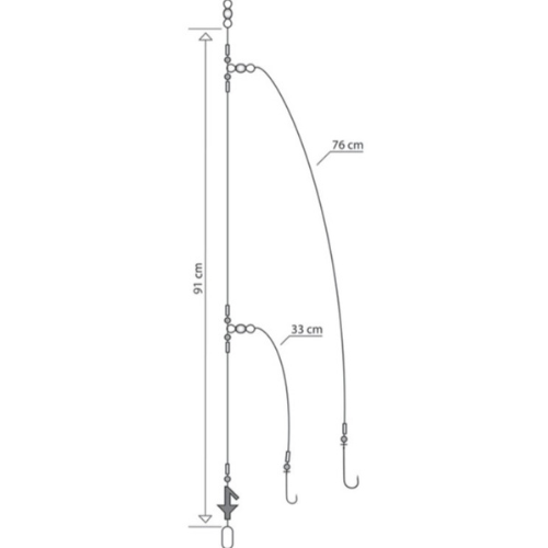 Wildhunter.ie - Mustad | Two Hook Bomber Rig -  Predator Rig Making