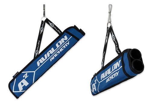 Wildhunter.ie - Avalon | Target Quivers | 2 Tubes With Hook Ambidexter -  Archery Accessories