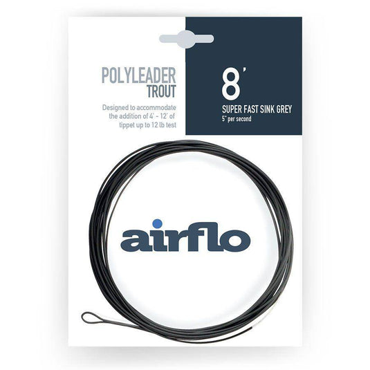 Wildhunter.ie - Airflo | Polyleader | Trout | 8' | Super Fast Sink Grey | 5