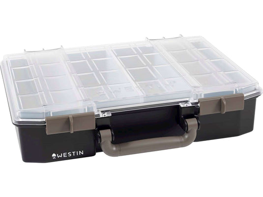 Wildhunter.ie - Westin | W6 Lure Vault | Black/Clear -  Tackle Boxes