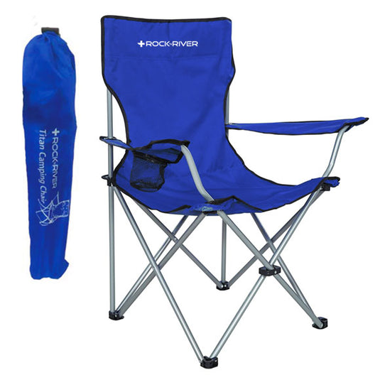Wildhunter.ie - Rock N River | Titan Folding Camping Chair -  Camping Accessories