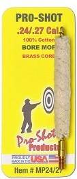 Wildhunter.ie - Pro-Shot | Cotton Bore Mop | .24-.27 Cal. -  Gun Cleaning Kits