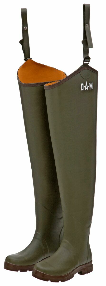 Wildhunter.ie - DAM | Flex Rubber Hip Wader | Bootfoot Cleated -  Waders