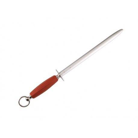 Wildhunter.ie - Fischer Oval Fine Steel | Chrome Plated Knife Sharpener -  Butchering Equipment
