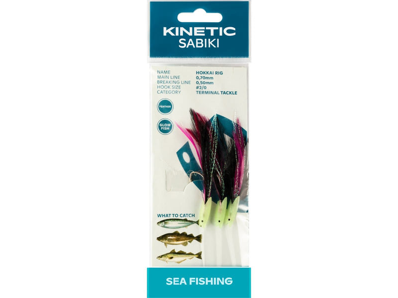 Load image into Gallery viewer, Wildhunter.ie - Kinetic | Sabiki Hokkai #2/0 - Sea Fishing Lures