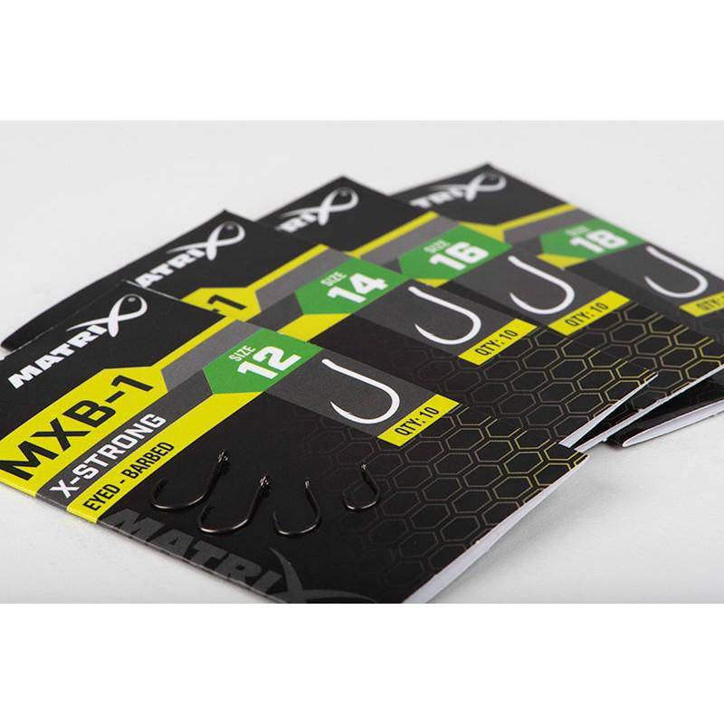 Load image into Gallery viewer, Wildhunter.ie - Matrix | MXB-1 | X-Strong | Eyed | Barbed - Coarse Fishing Hooks