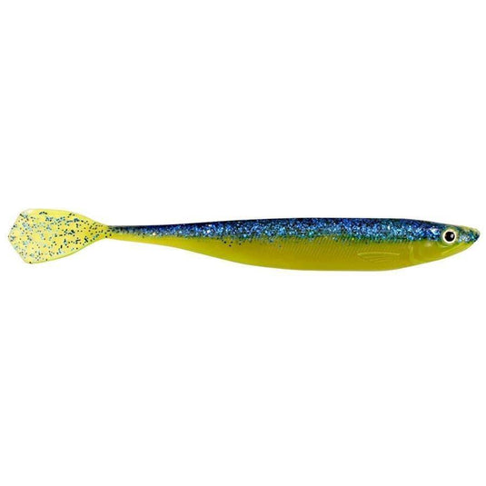 Wildhunter.ie - Ripper | Strike Pro Vertical | Gunsling | 16cm | Blue & Yellow -  Predator Lures