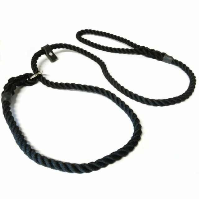 Load image into Gallery viewer, Wildhunter.ie - Slip Lead Three Strand Rope With Rubber Stop | 10mm x 1.5m - Dog Leads