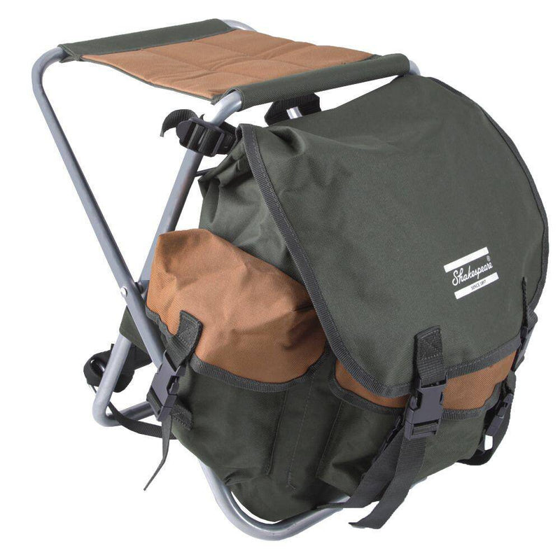 Load image into Gallery viewer, Wildhunter.ie - Shakespeare | Folding Stool With Backpack - Fishing Accessories