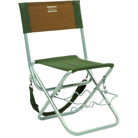 Wildhunter.ie - Shakespeare | Folding Stool With Backrest And Rod Rests -  Coarse Fishing Accessories