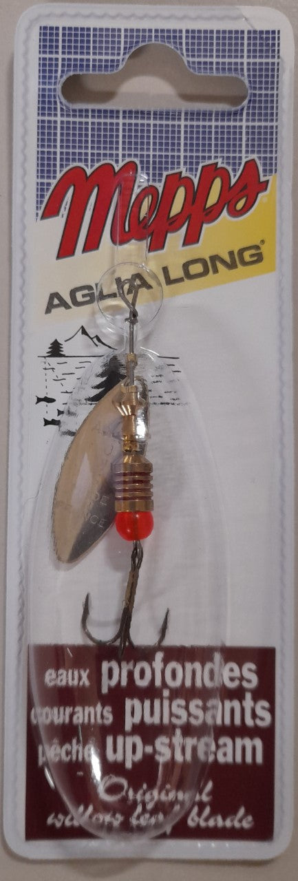 Wildhunter.ie - Mepps | Aglia Long | Silver -  Game Spinners