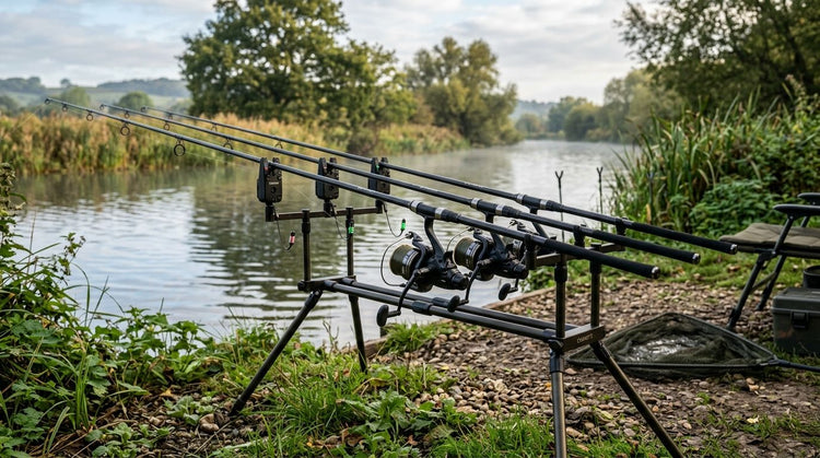 Rod pods and bank sticks for carp and coarse fishing
