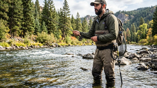 Wading belts for safety when fishing rivers