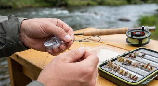 Fly fishing leaders and tippets explained