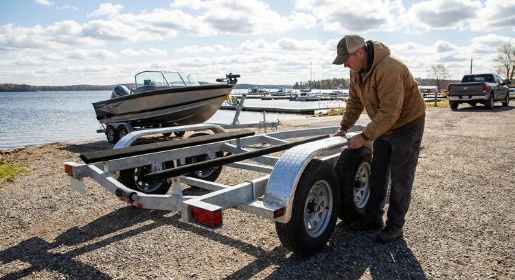 How to choose a boat trailer for towing your boat