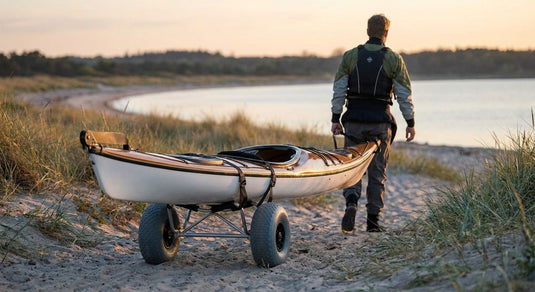 Kayak trolleys for transporting your kayak to the water