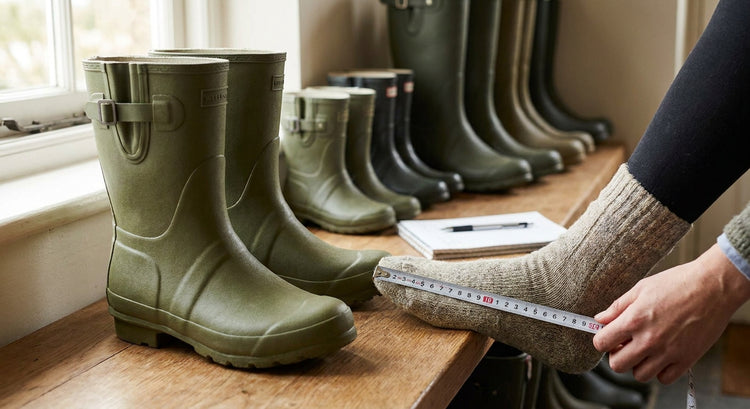 How to choose the right size wellington boots