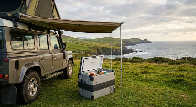 12V portable fridges for camping and overlanding in Ireland