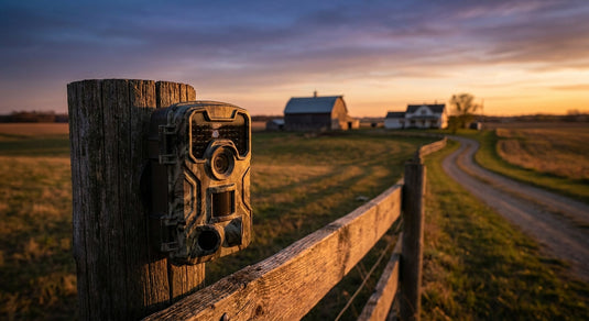 Trail cameras for farm and property security