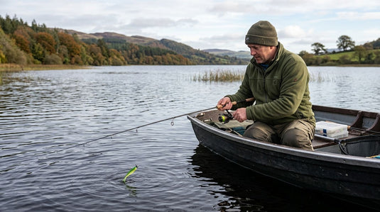 How to fish soft plastics for Irish perch